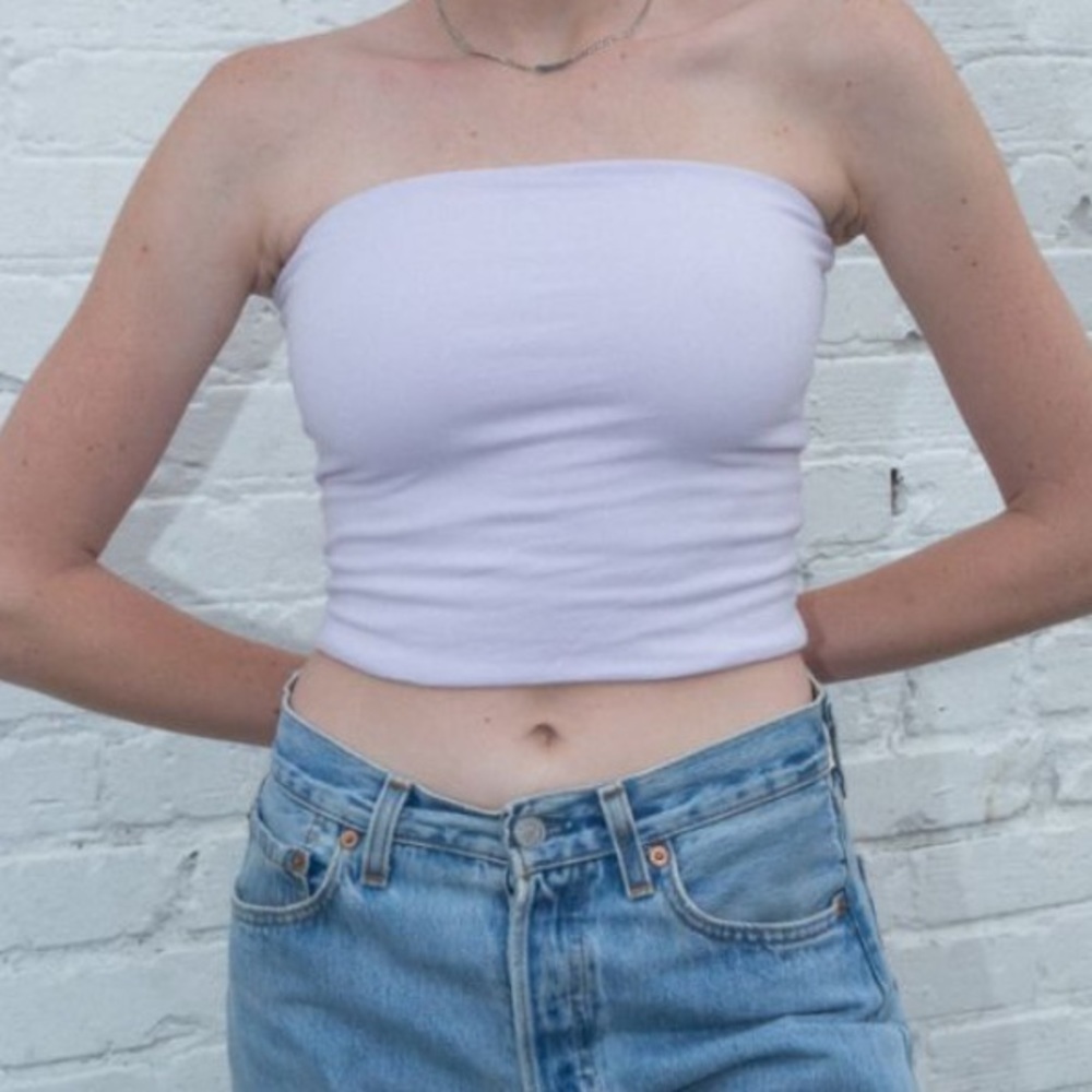White tube top